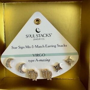 Soul Stacks Jewelry Co. Virgo earrings